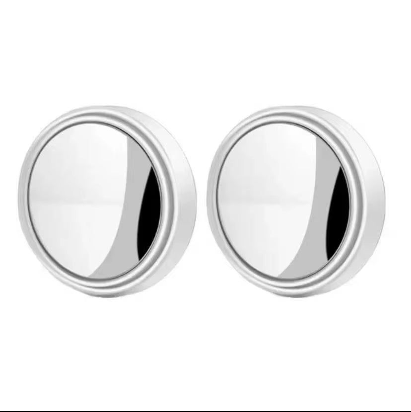 Enhance Your Driving Safety with 2Pcs 360 Degree Adjustable Blind Spot Mirrors - Perfect for Car Reversing!